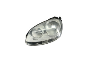 Optique avant principal gauche (feux)(phare) VOLKSWAGEN GOLF 5 Photo n°2