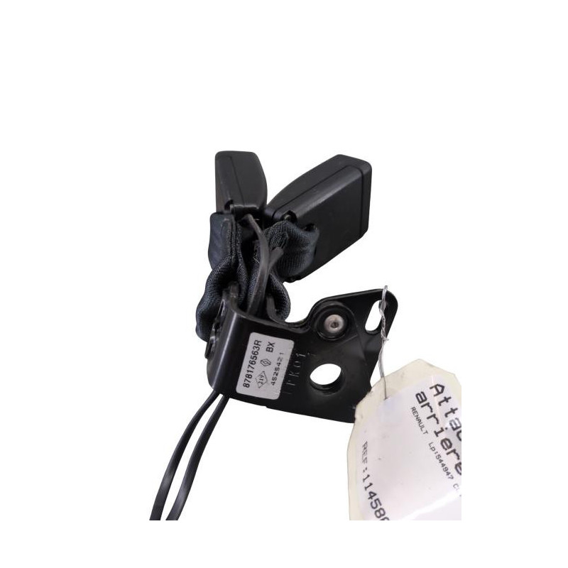 Attache ceinture arriere gauche RENAULT CLIO 4 Photo n°1