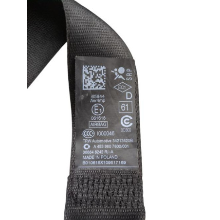 Ceinture avant droit SMART FORTWO 3