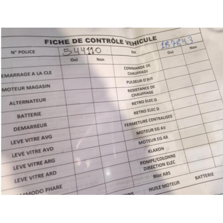 Boite de vitesses RENAULT KANGOO 2