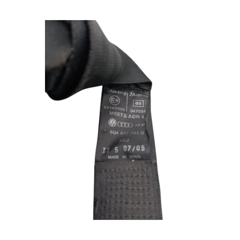 Ceinture avant droit VOLKSWAGEN POLO 4 Photo n°1