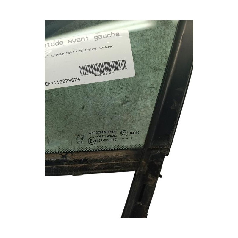 Custode avant gauche (porte) PEUGEOT 5008 1 Photo n°1