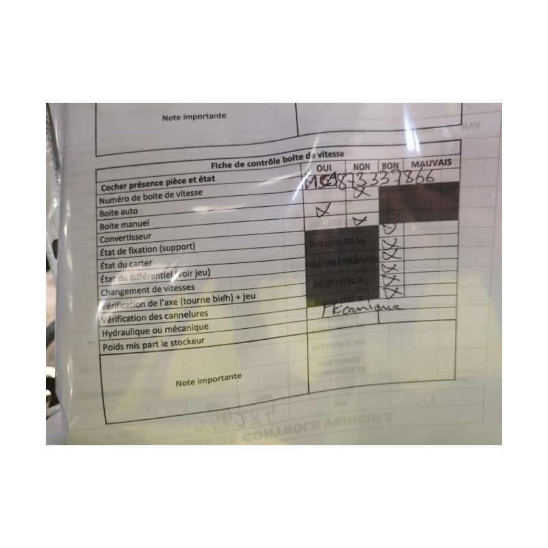 Boite de vitesses KIA PICANTO 2 Photo n°1