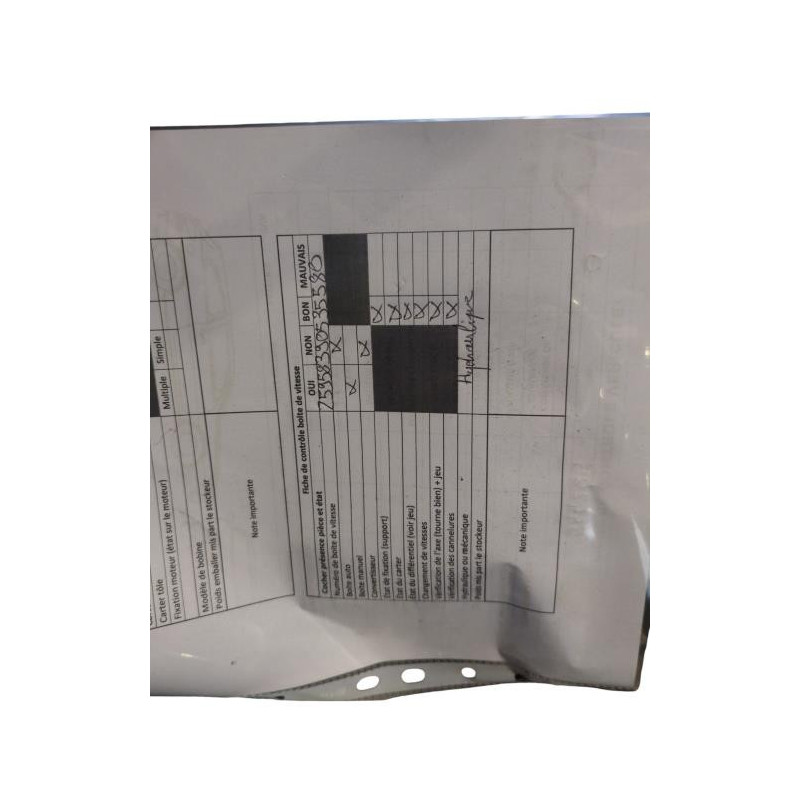 Boite de vitesses MINI MINI 2 R57 Photo n°1