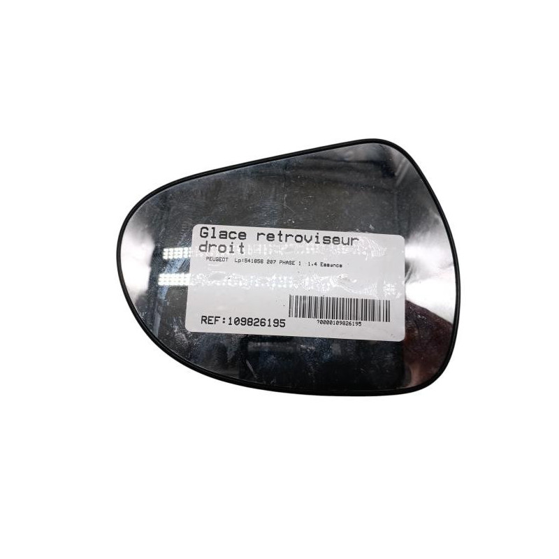 Glace retroviseur droit PEUGEOT 207 Photo n°1