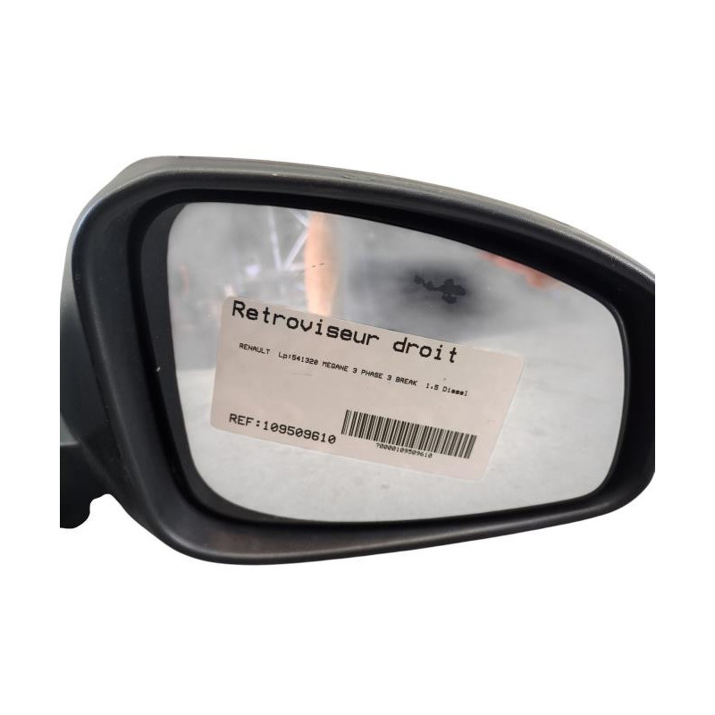 Retroviseur droit RENAULT MEGANE 3 Photo n°1