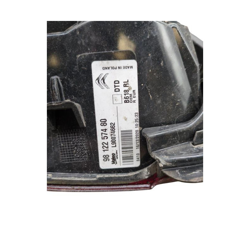 Feu arriere principal droit (feux) CITROEN C3 3 Photo n°1