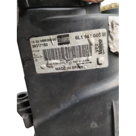 Optique avant principal gauche (feux)(phare) SEAT IBIZA 3