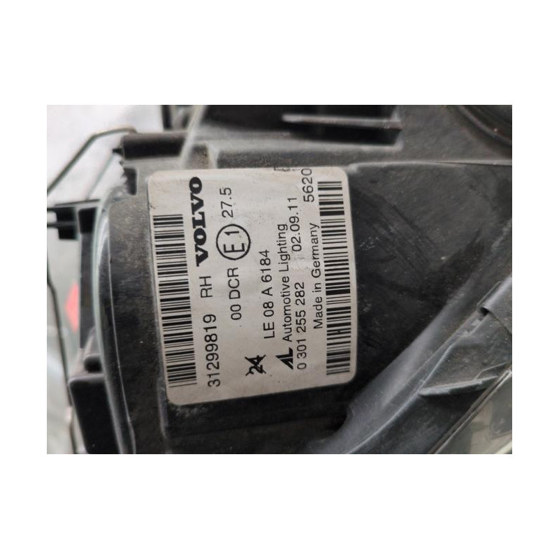 Optique avant principal droit (feux)(phare) VOLVO C 30 Photo n°1