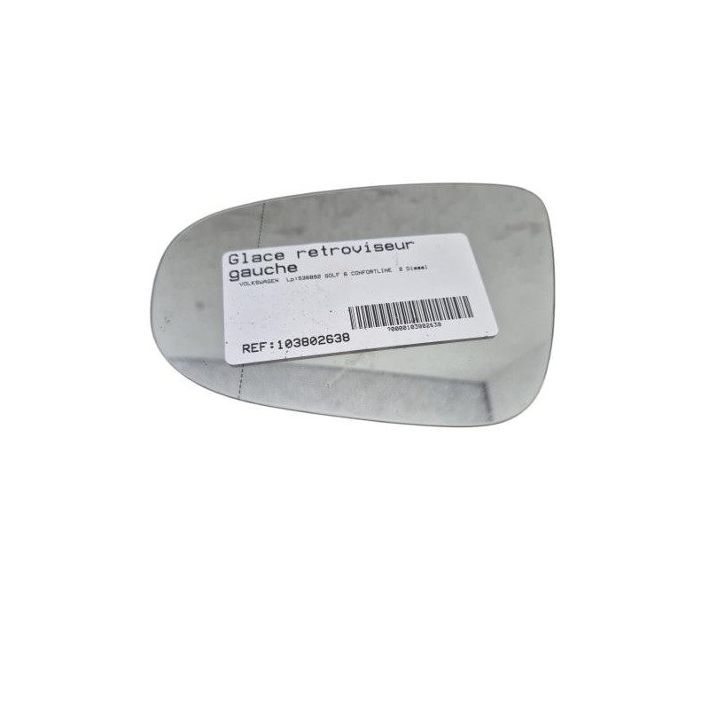 Glace retroviseur gauche VOLKSWAGEN GOLF 6 Photo n°1