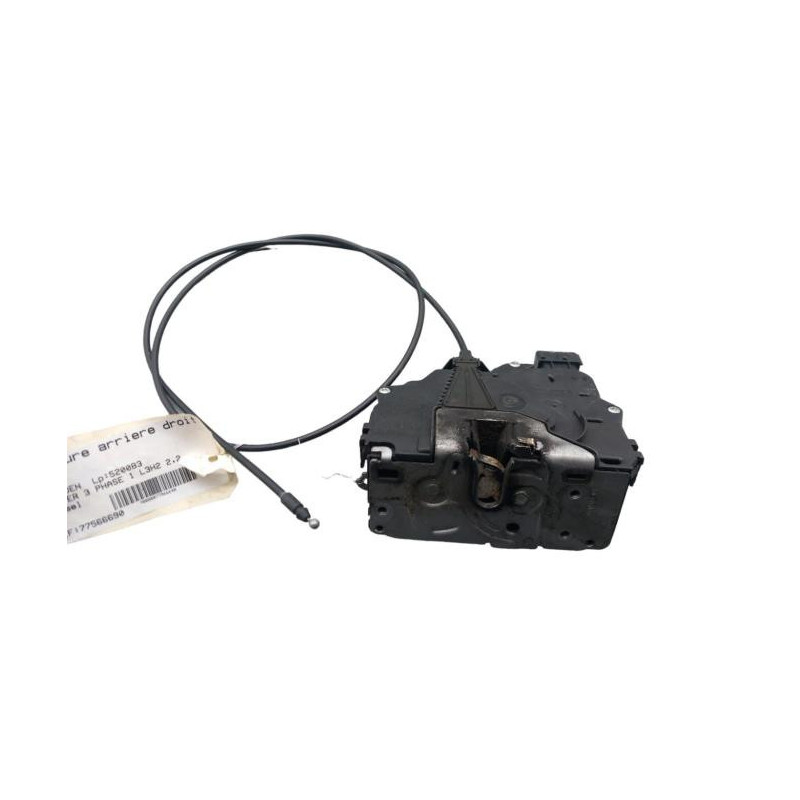 Serrure de porte laterale droite CITROEN JUMPER 3 Photo n°1