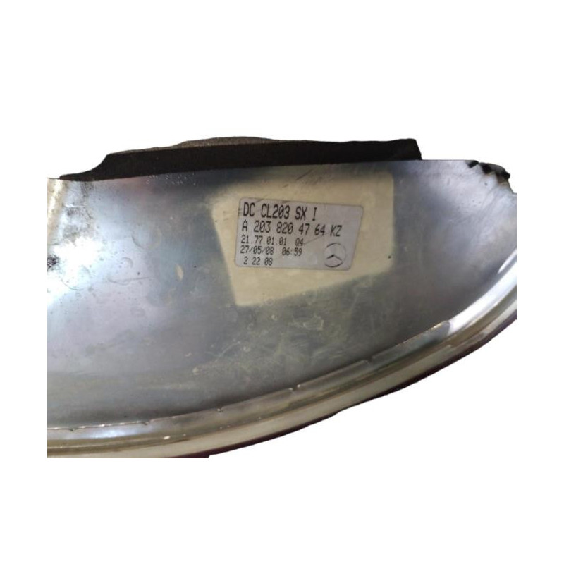 Feu arriere principal gauche (feux) MERCEDES CLASSE CLC 203 Photo n°1