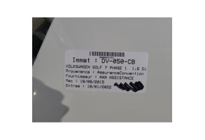 Feu arriere secondaire gauche (feux) VOLKSWAGEN GOLF 7 Photo n°7