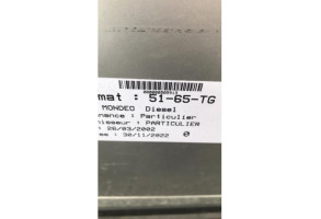 Malle/Hayon arriere FORD MONDEO 2 Photo n°10