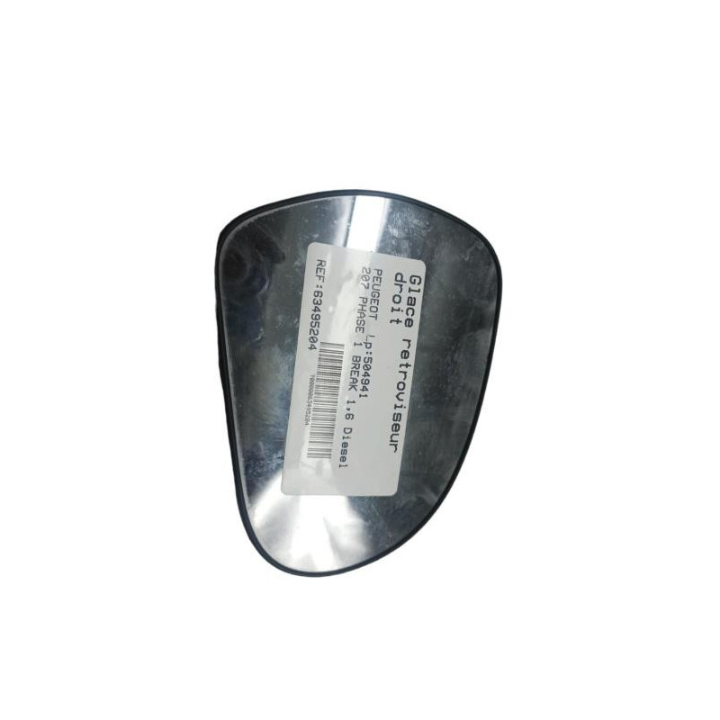 Glace retroviseur droit PEUGEOT 207 Photo n°1