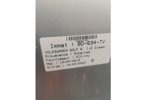 Serrure avant droit VOLKSWAGEN GOLF 6 Photo n°9