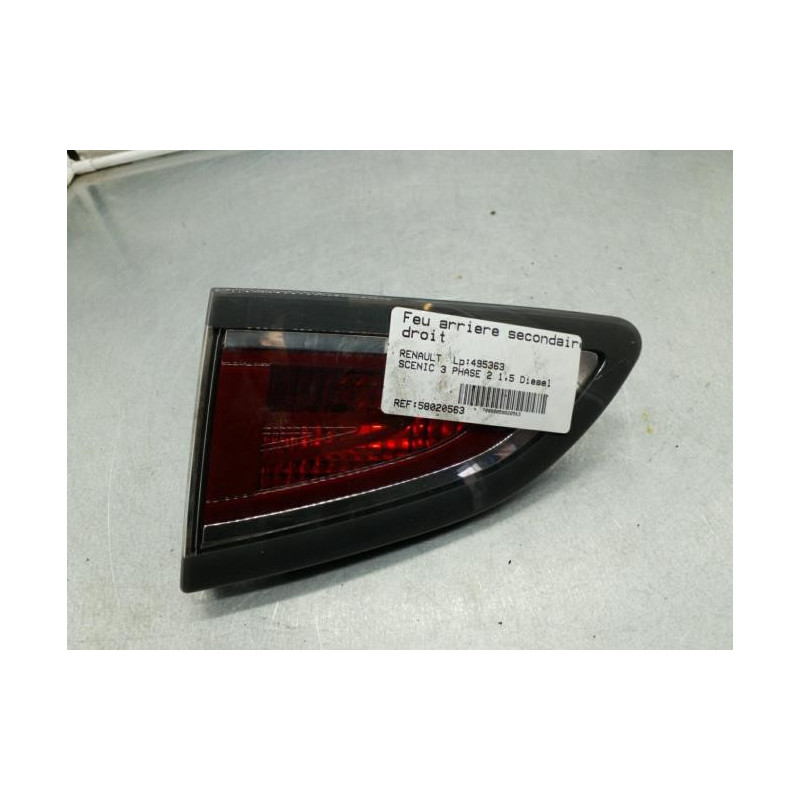 Feu arriere secondaire droit (feux) RENAULT SCENIC 3 Photo n°1
