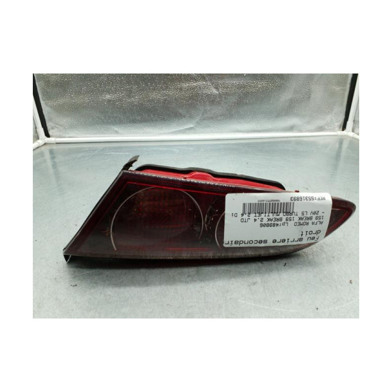 Feu arriere secondaire droit (feux) ALFA ROMEO 159 Photo n°1