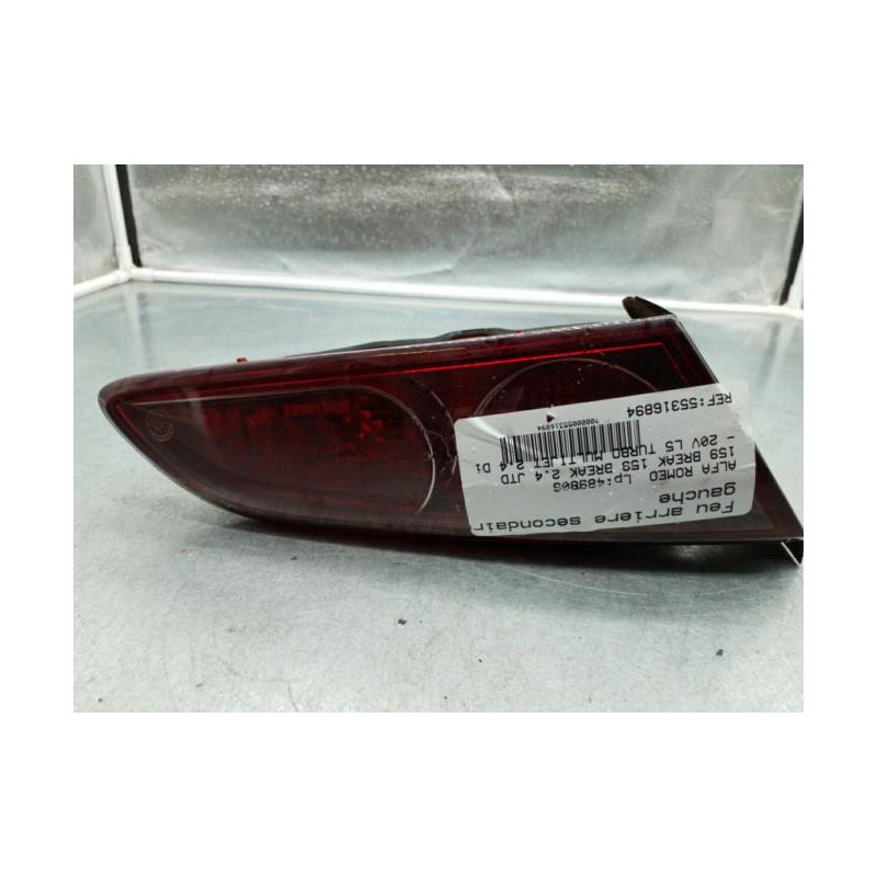 Feu arriere secondaire gauche (feux) ALFA ROMEO 159 Photo n°1