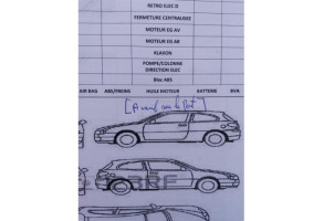 Feu arriere secondaire gauche (feux) RENAULT TWINGO 2 Photo n°18