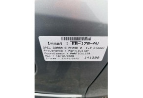 Renfort pare choc arriere (traverse) OPEL CORSA C Photo n°8