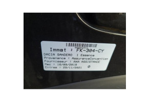 Trappe d'essence DACIA SANDERO 2 Photo n°3