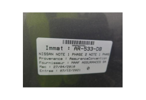 Feu arriere principal droit (feux) NISSAN NOTE 1 Photo n°9