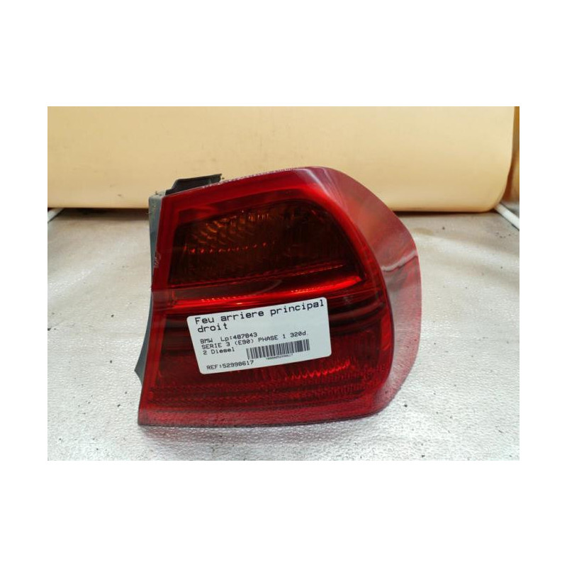 Feu arriere principal droit (feux) BMW SERIE 3 E90 Photo n°1