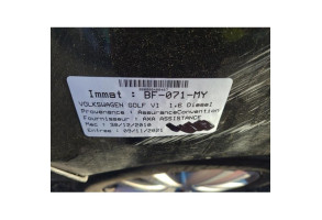 Interrupteur de leve vitre arriere droit VOLKSWAGEN GOLF 6 Photo n°17