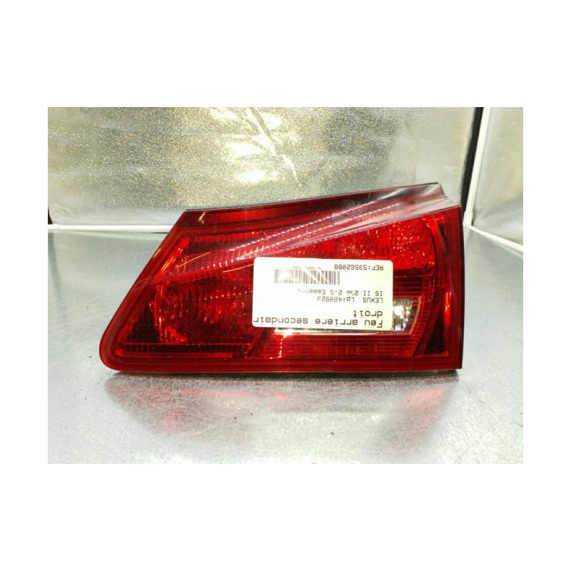 Feu arriere secondaire droit (feux) LEXUS IS 2 Photo n°1