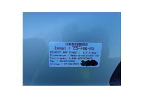 Leve vitre electrique avant droit PEUGEOT 407 Photo n°7