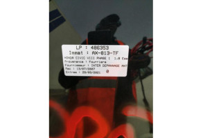 Feu arriere principal gauche (feux) HONDA CIVIC 8 Photo n°5