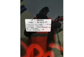 Feu arriere principal gauche (feux) HONDA CIVIC 8 Photo n°6