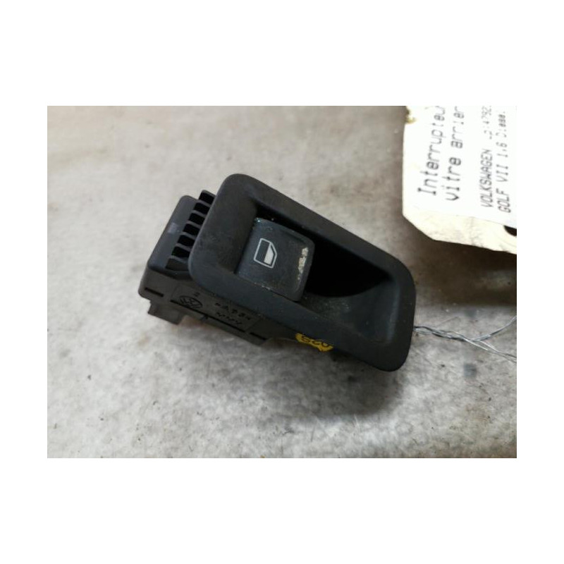 Interrupteur de leve vitre arriere gauche VOLKSWAGEN GOLF 7 Photo n°1