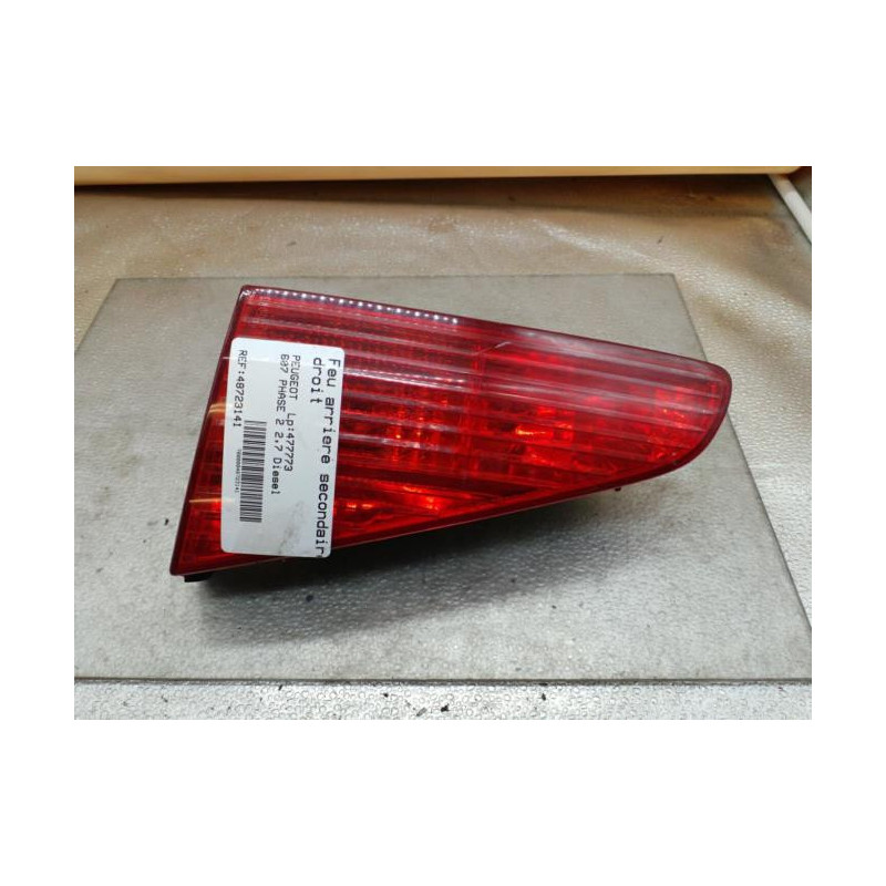 Feu arriere secondaire droit (feux) PEUGEOT 607 Photo n°1