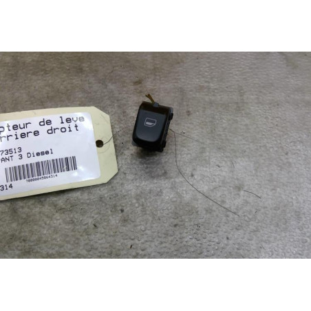 Interrupteur de leve vitre arriere droit AUDI A4 3