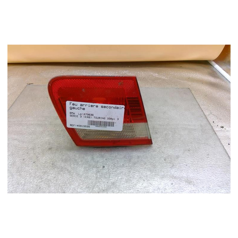 Feu arriere secondaire gauche (feux) BMW SERIE 3 E46 Photo n°1