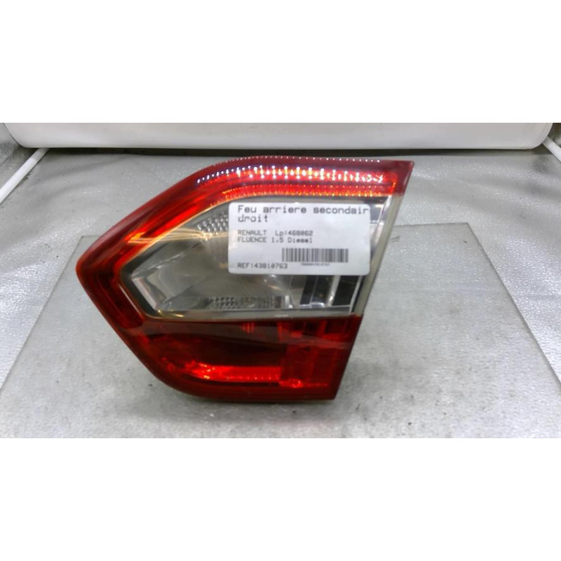 Feu arriere secondaire droit (feux) RENAULT FLUENCE Photo n°1