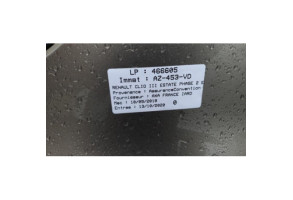 Interrupteur de leve vitre arriere droit RENAULT CLIO 3 Photo n°7