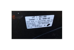 Renfort pare choc arriere (traverse) MINI MINI 2 R60 Photo n°4