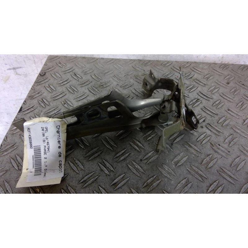 Charniere de capot OPEL ZAFIRA B Photo n°1