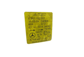 Optique avant principal gauche (feux)(phare) MERCEDES CLASSE A 168 Photo n°4