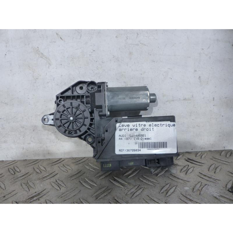 Leve vitre electrique arriere droit AUDI A4 2 Photo n°1
