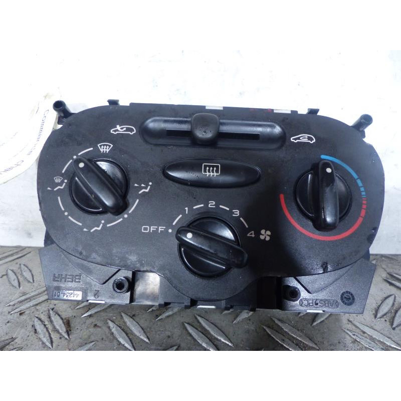 Commande chauffage PEUGEOT 206 Photo n°1