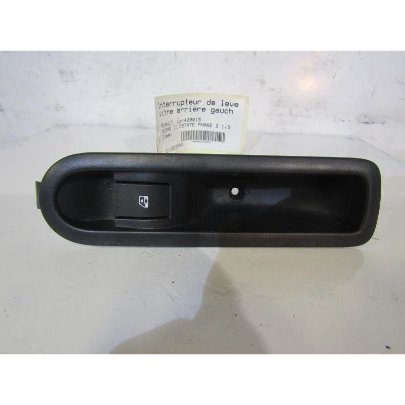 Interrupteur de leve vitre arriere gauche RENAULT MEGANE 2 Photo n°1