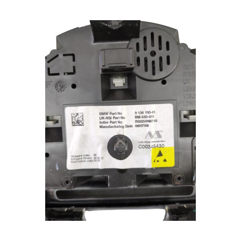 Compteur MINI MINI 2 R56 Photo n°1