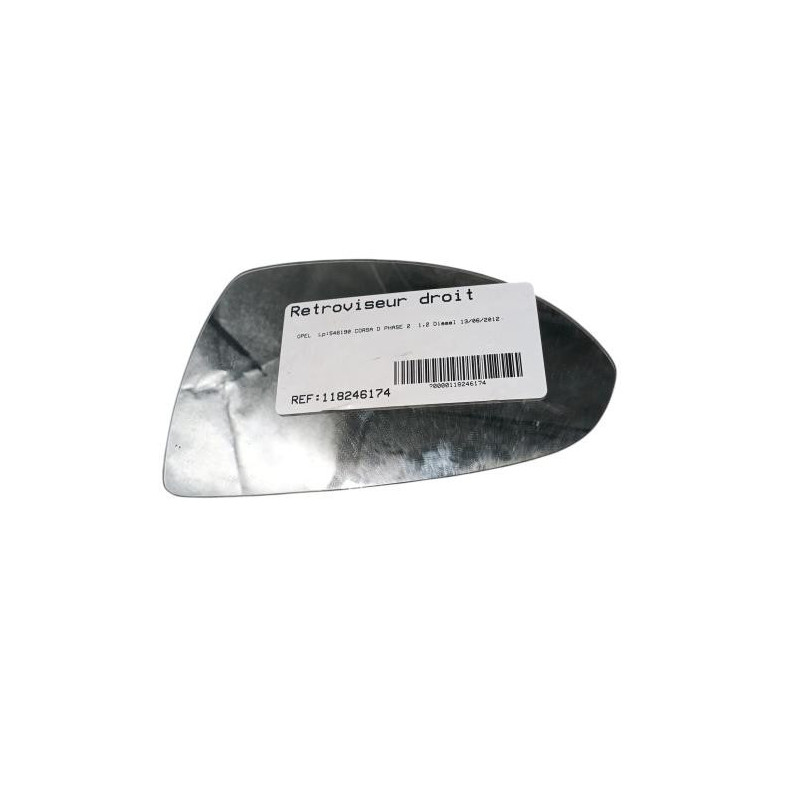 Glace retroviseur droit OPEL CORSA D Photo n°1