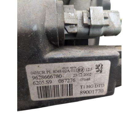 Optique avant principal droit (feux)(phare) PEUGEOT 206