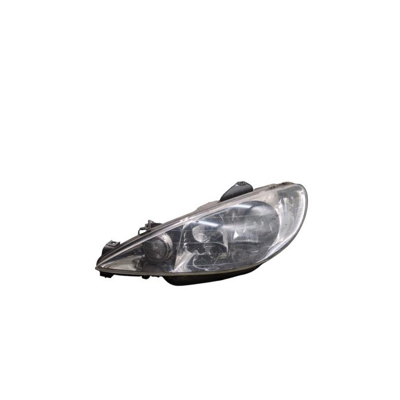 Optique avant principal gauche (feux)(phare) PEUGEOT 206 Photo n°1