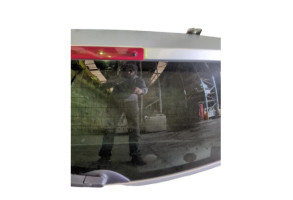 Malle/Hayon arriere RENAULT TWINGO 2 Photo n°5